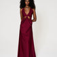 Naomi Dress, Stretch Jersey, Long