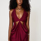 Naomi Dress, Stretch Jersey, Long