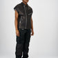 Sid Leather Studded Biker Vest