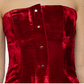 Zoya - Bustier Dress Long - Red