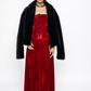 Zoya - Bustier Dress Long - Red