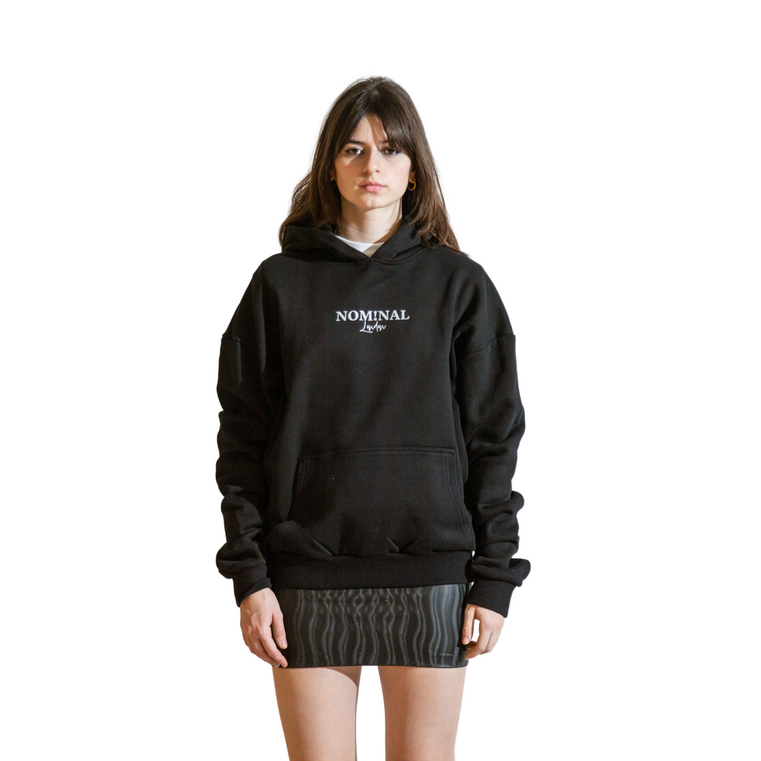 ICON Black Hoodie  Feminine Style
