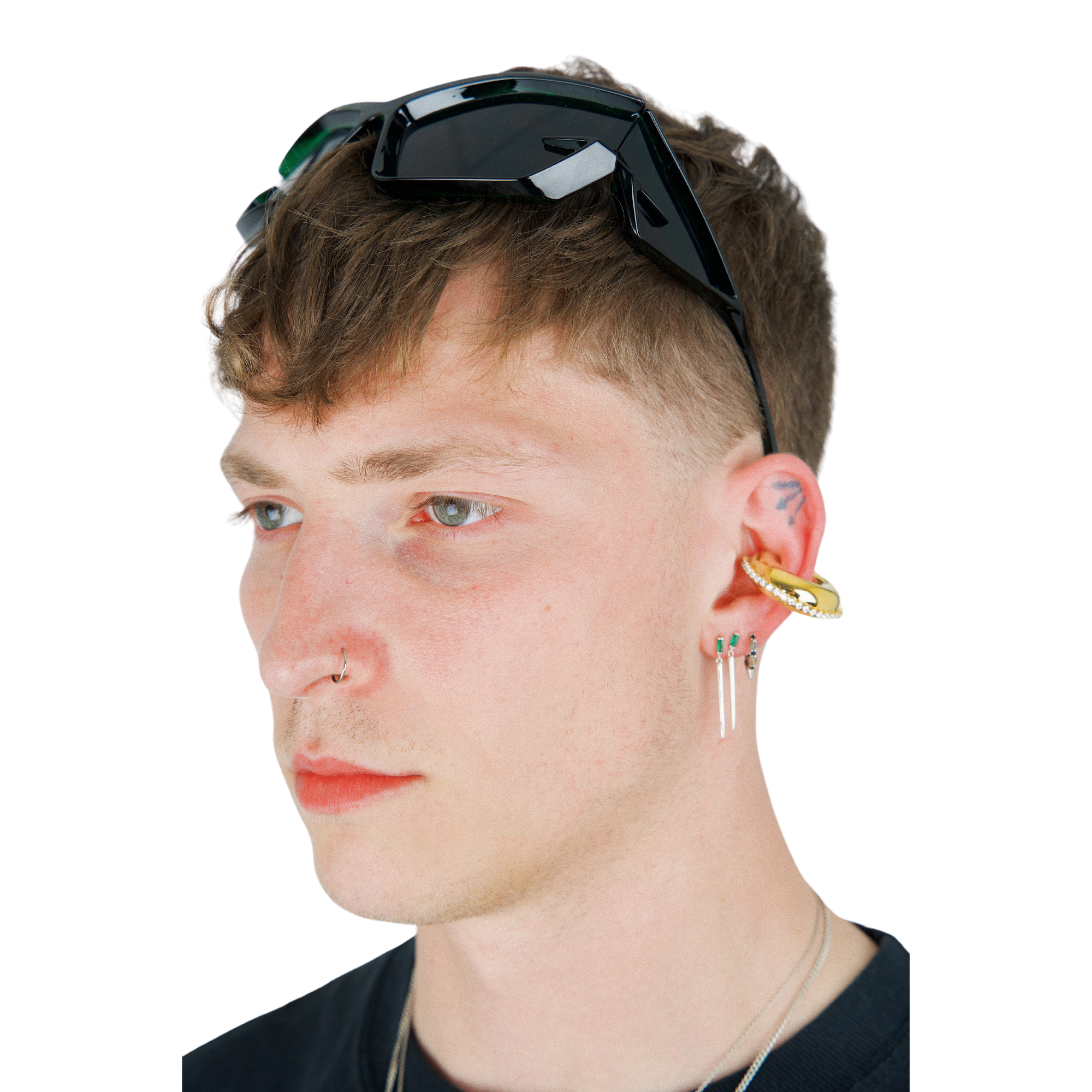 Nominal London Jewelled Ear Cuff