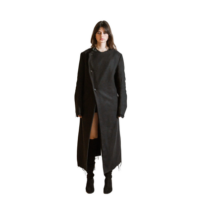 Nominal London GD01 Signature Wool Greatcoat - Feminine Style