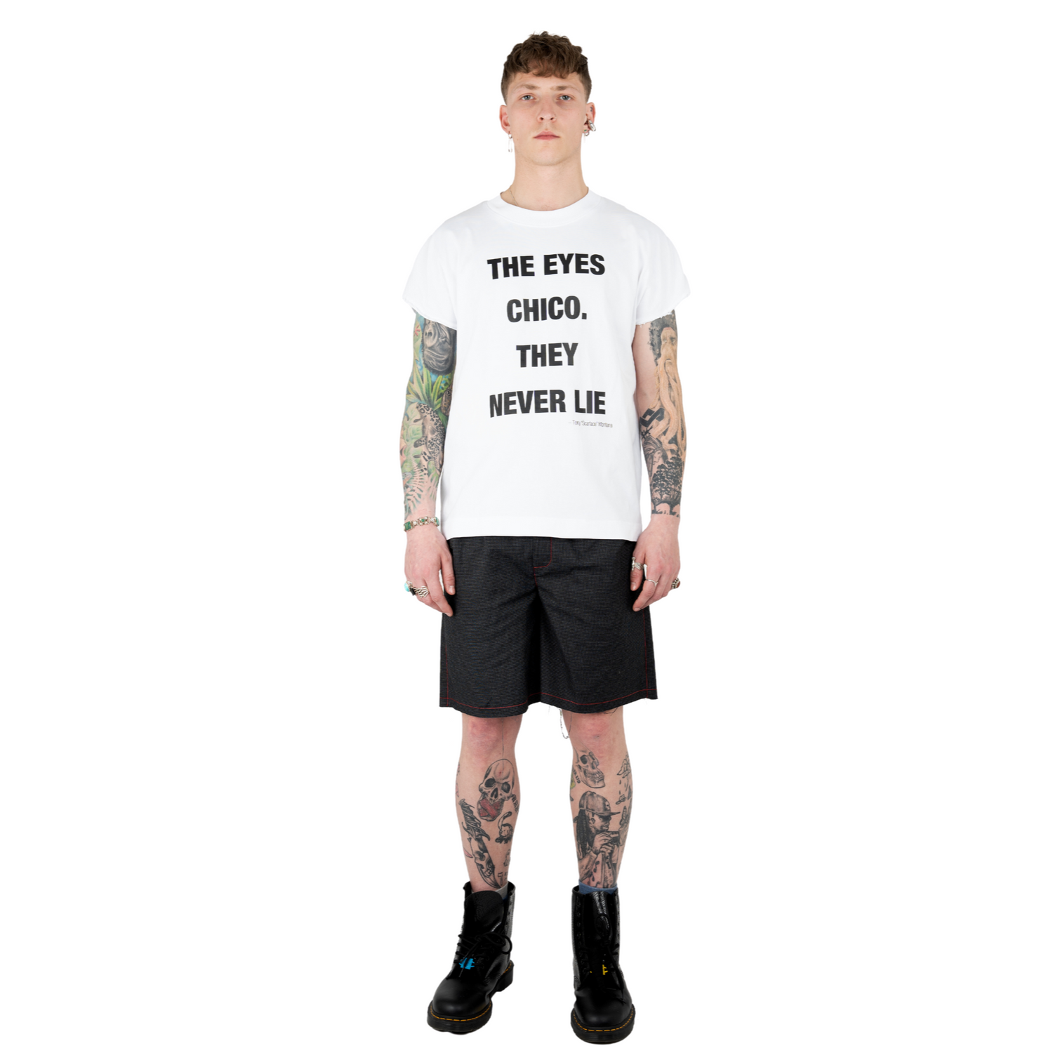 Scarface T-Shirt - Drop Shoulder - Male Styling