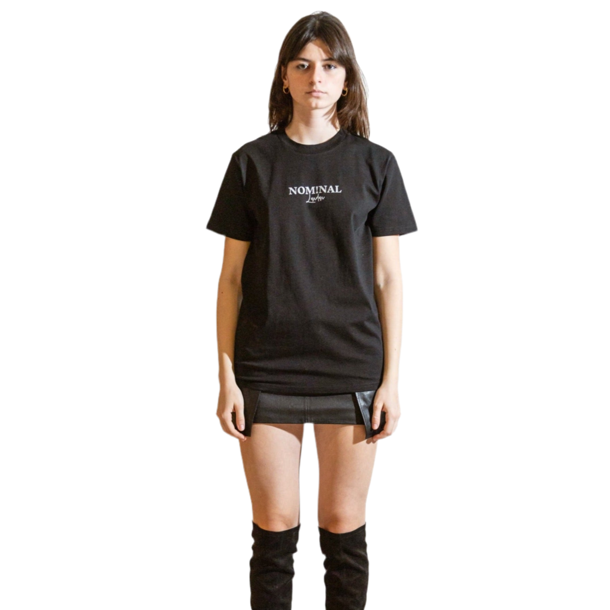 Nominal London Black ICON T-shirt - Feminine Style