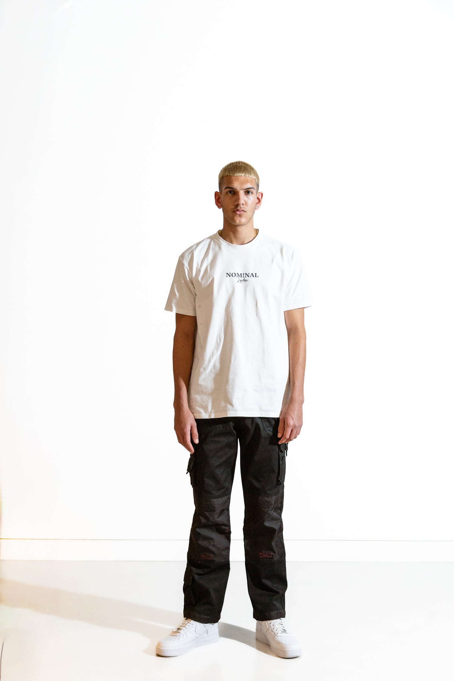 Nominal London White ICON T-shirt - Masculine Style