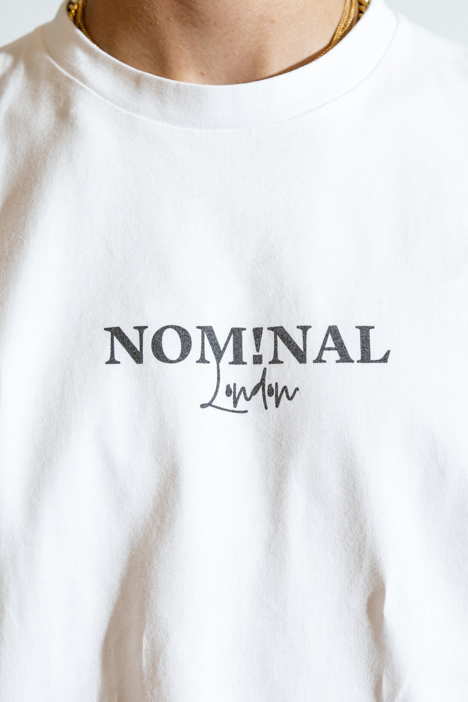 Nominal London White ICON T-shirt - Masculine Style