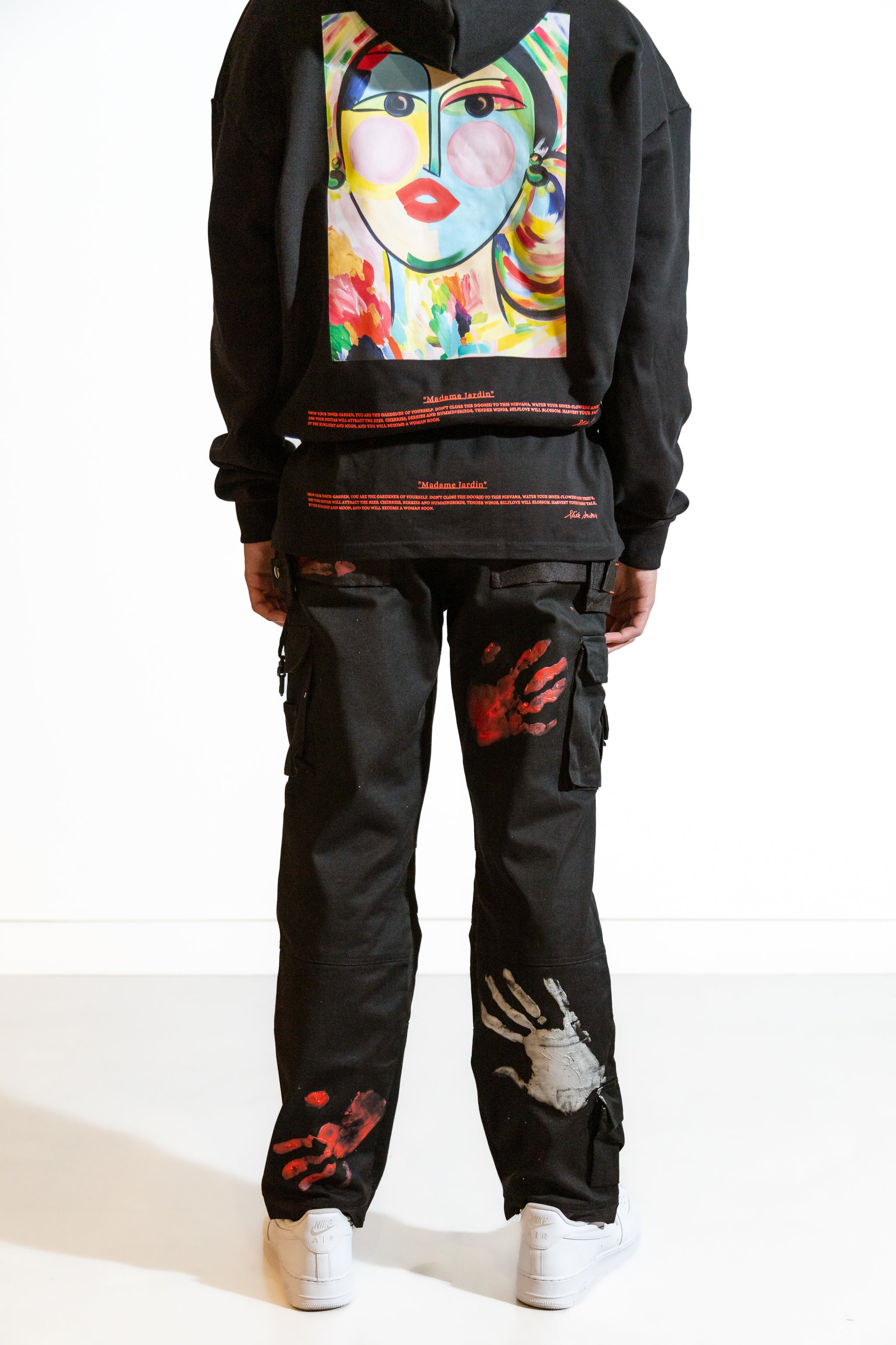 Nominal London Madame Jardin Art Collaboration Hoodie - Masculine Style