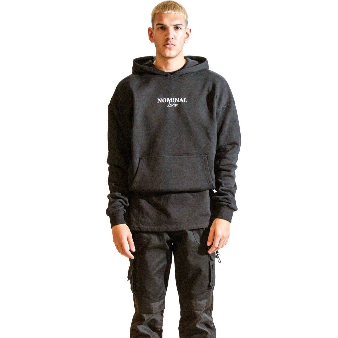 Nominal London Black ICON Hoodie - Masculine Style