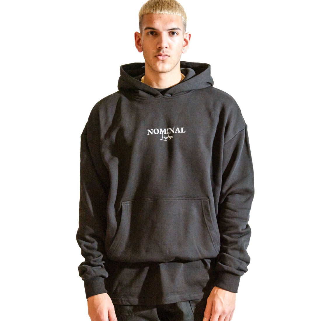 Nominal London Black ICON Hoodie - Masculine Style