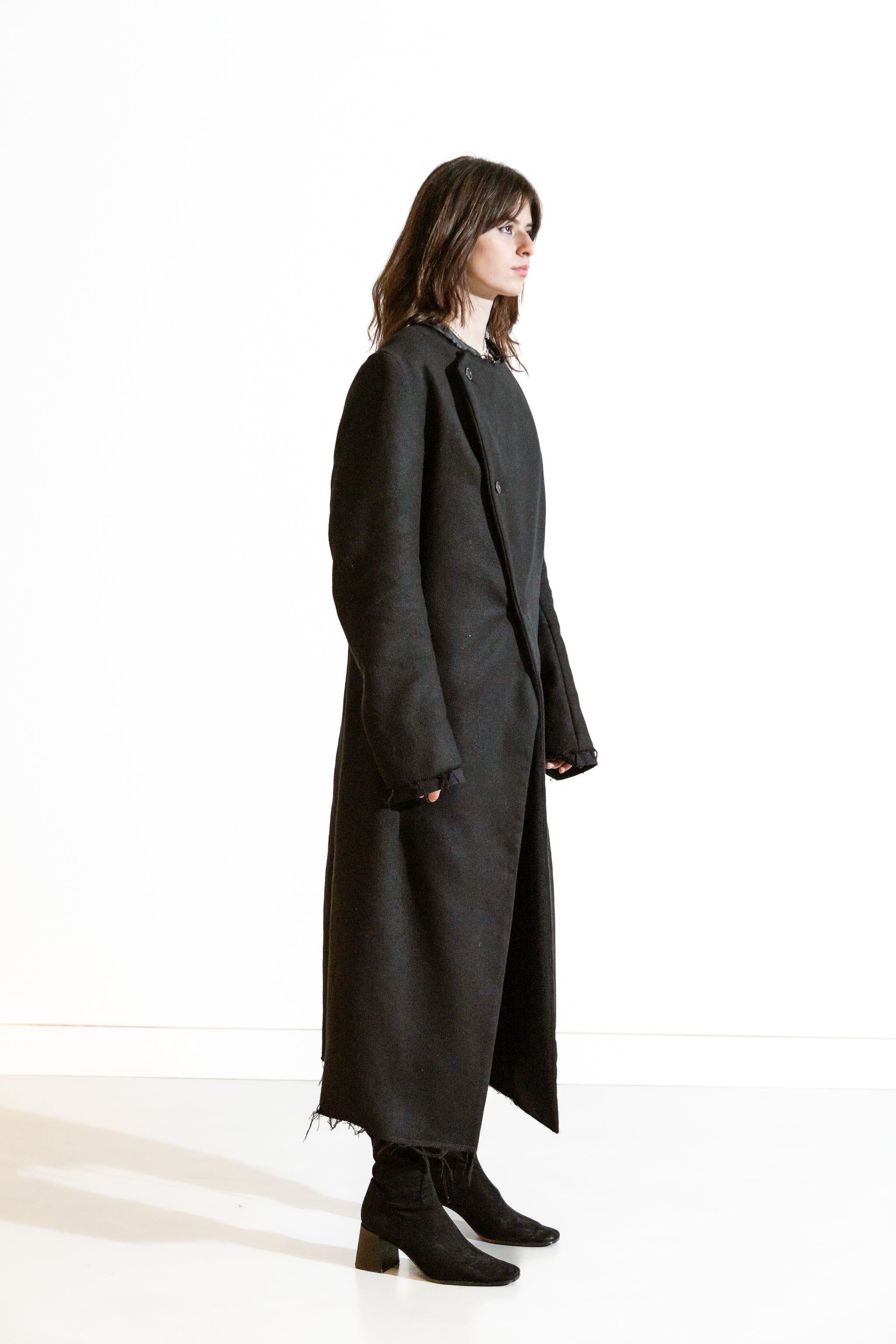 Nominal London GD01 Signature Wool Greatcoat - Feminine Style