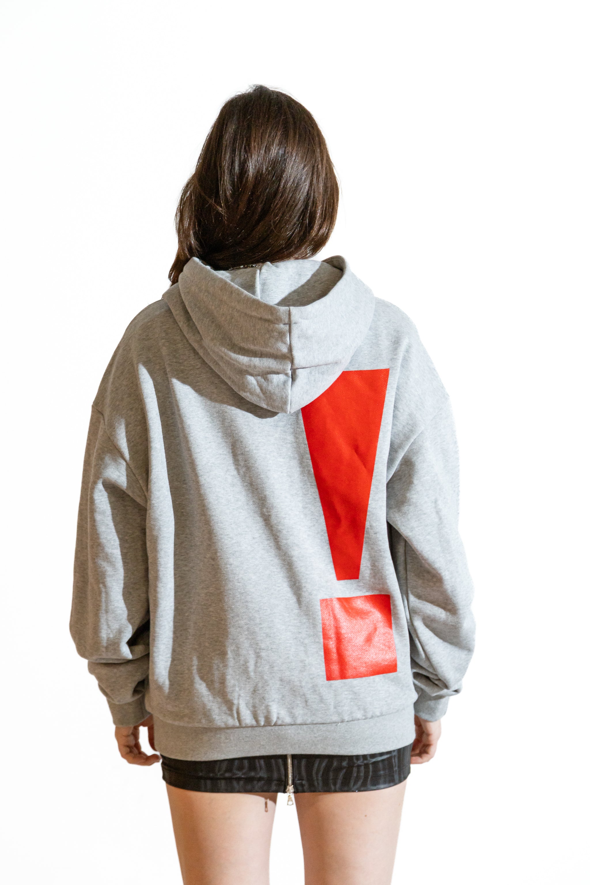 Grey ICON Hoodie  Feminine Style